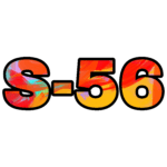Here's an alt tag for the image: `S-56, painted number design`